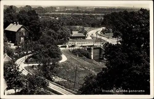 Ak Rhenen Utrecht, Grebbeberg, Panorama