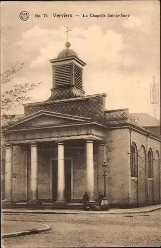 Ak Verviers Wallonien Lüttich, La Chapelle Sainte Anne