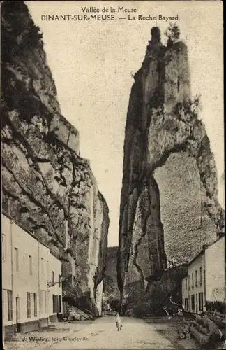 Ak Dinant Wallonien Namur, Le Rocher Bayard
