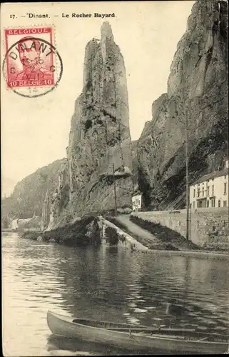 Ak Dinant Wallonien Namur, Le Rocher Bayard