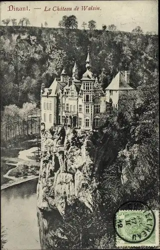 Ak Walzin Dinant Wallonien Namur, Le Chateau