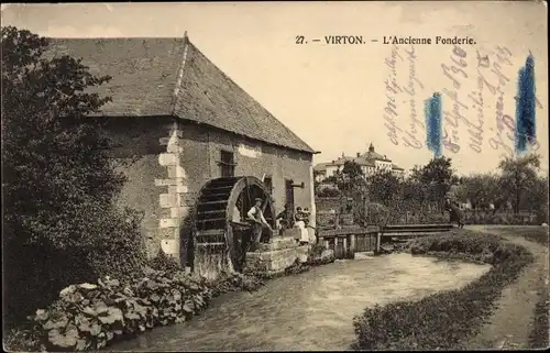 Ak Virton Wallonien Luxemburg, L'Ancienne Fonderie