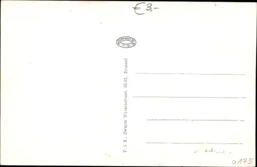 Ak Waterloo Wallonisch Brabant, Monument van de Hanoveranen