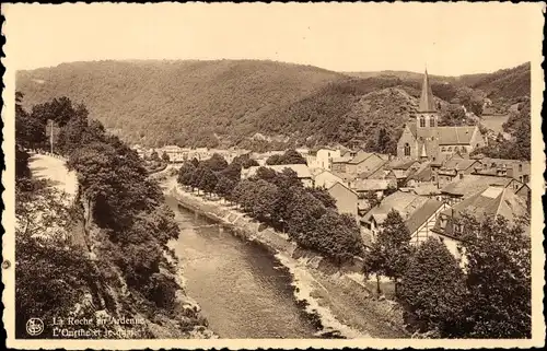 Ak La Roche en Ardenne Wallonien Luxemburg, L'Ourthe