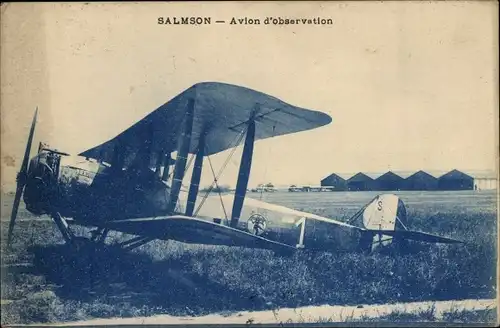 Ak Salmson, Avion d'observation, französisches Militärflugzeug