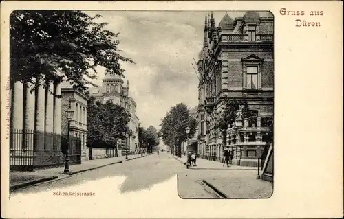 Ak Düren im Rheinland, Schenkelstraße
