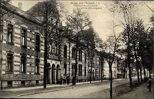 Ak Forbach Moselle Lothringen, Heiligkreuzstraße, Villa Drulingen