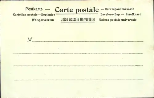 Briefmarken Litho La Poste en Autriche, Briefträger, Frauen in Volkstrachten, Regenschirm, Wappen