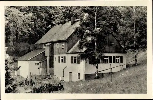 Ak Ansprung bei Zöblitz, Erholungsheim Hüttstadtmühle