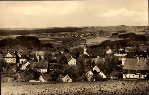 Ak Lengefeld im Erzgebirge Sachsen, Panorama