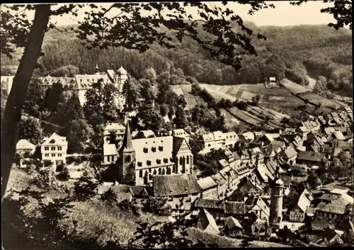 Ak Stolberg im Harz, Panorama mit Kirche