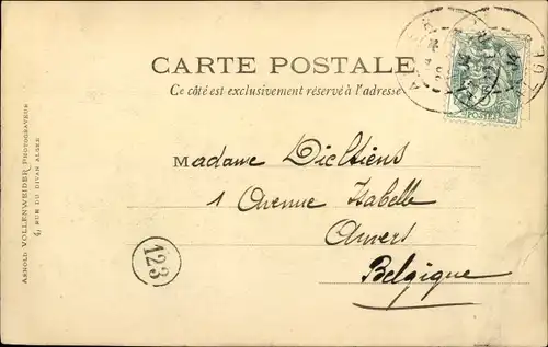 Ak Algier Alger Algerien, Vue generale, Boote