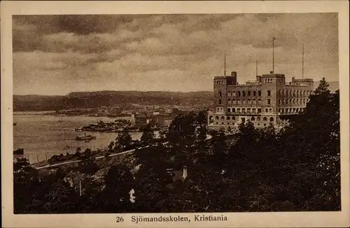 Ak Kristiania Christiania Oslo Norwegen, Sjömandsskolen