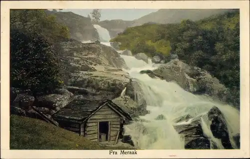 Ak Geiranger Norwegen, Fra Meraak, Bergfluss
