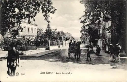 Ak San Remo Ligurien, Corso Cavalotti
