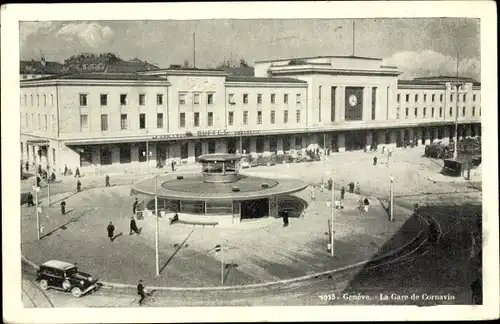 Ak Genève Genf Schweiz, La Gare de Cornavin