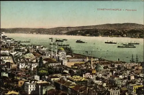 Ak Konstantinopel Istanbul Türkei, Panorama