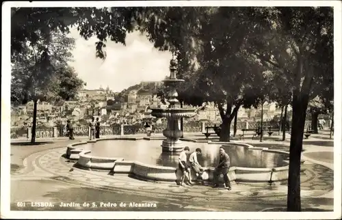 Ak Lisboa Lissabon Portugal, Jardim de São Pedro de Alcântara