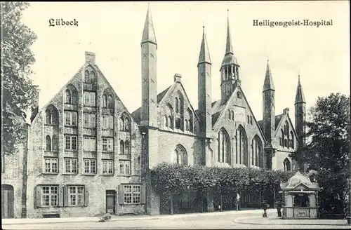 Ak Hansestadt Lübeck, Heiligengeist-Hospital