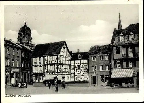 Ak Euskirchen Nordrhein Westfalen, Alter Markt