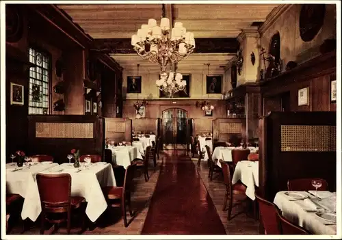 Ak München Bayern, Schwarzwälders Naturweinhaus, Hartmannstraße 8