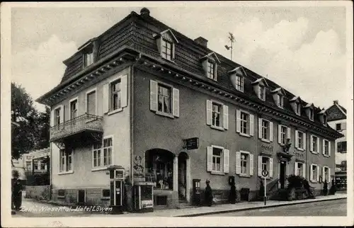 Ak Zell im Wiesental, Hotel Löwen