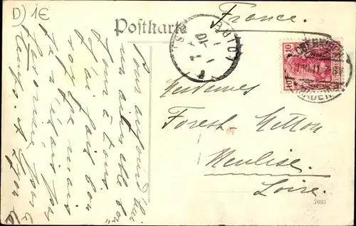 Ak Oberkirch im Renchtal Baden, Totalansicht