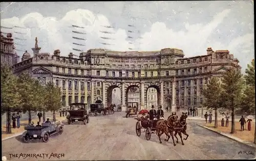 Künstler Ak London City England, The Admiralty Arch