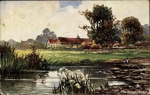 Künstler Ak Hurley Berkshire England, The Abbey, Tuck 6423
