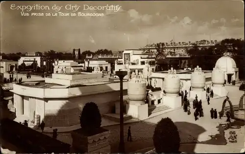 Ak Paris, Exposition des Arts Décoratifs 1925, La Tour de Bourgogne