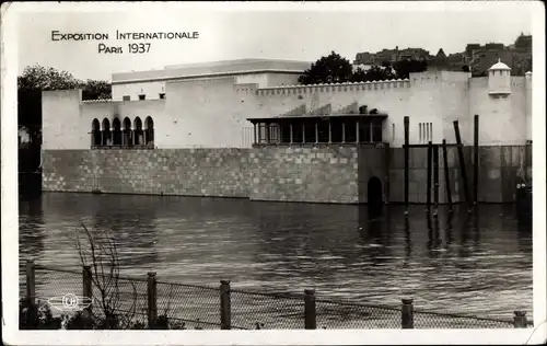 Ak Paris, Exposition de 1937, Pavillon de L'Algerie