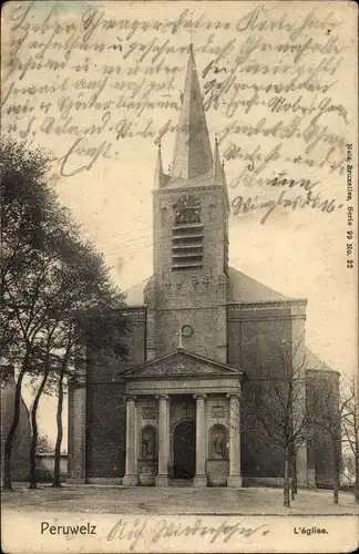 Ak Péruwelz Wallonien Hennegau, L'Eglise