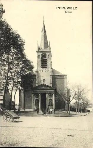 Ak Péruwelz Wallonien Hennegau, Eglise