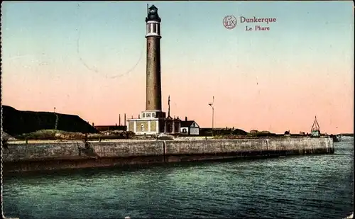 Ak Dunkerque Dünkirchen Nord, La Phare