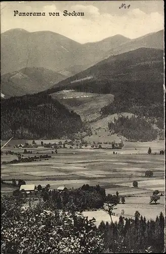 Ak Seckau Steiermark, Panorama