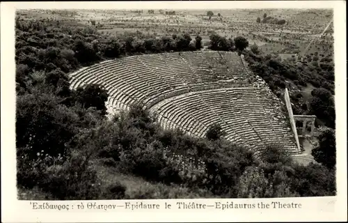 Ak Epidauros Griechenland, Le Theatre