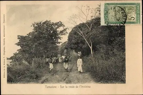 Ak Tamatave Toamasina Madagaskar, Sur la route de l'Ivolaine