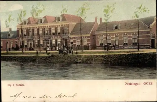 Ak Goes Zeeland Niederlande, Oostsingel