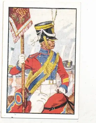 Sammelbild Deutsche Uniformen, Deutsche Freiheitskriege Serie 20 Bild 118,Chevauleg. Regt. v. Polenz