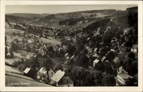 Ak Pobershau Marienberg im Erzgebirge, Panorama