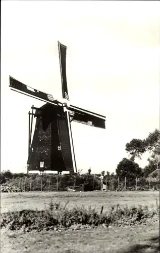 Ak Heesch Nordbrabant Niederlande, Zeskante Beltkorenmolen