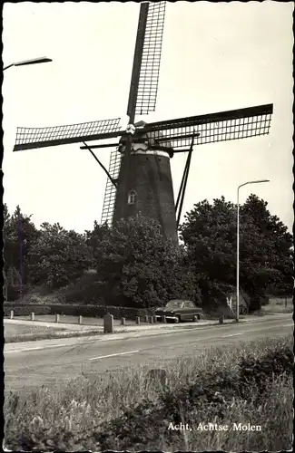 Ak Acht Nordbrabant Niederlande, Achtse Molen