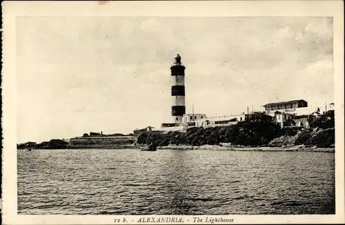 Ak Alexandria Ägypten, The Lighthouse