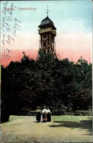 Ak Leipzig in Sachsen, Scherbelberg