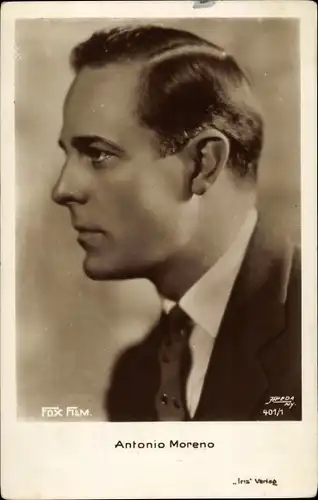 Ak Schauspieler Antonio Moreno, Portrait