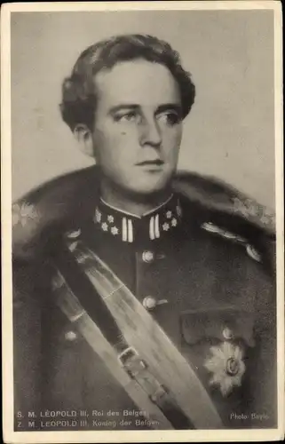 Ak Leopold III., Roi des Belges