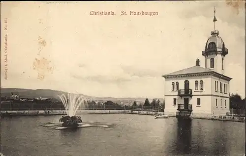 Ak Christiania Oslo Norwegen, St. Hanshaugen