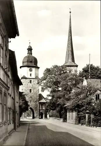 Ak Arnstadt in Thüringen, Riedtor