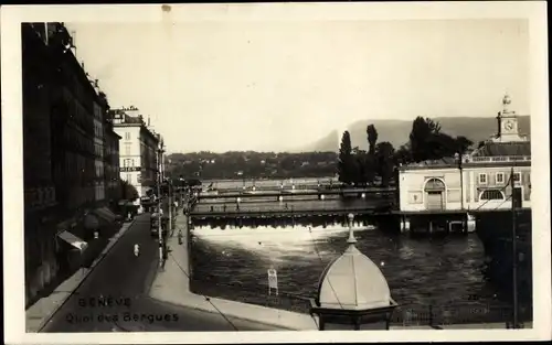 Ak Genève Genf Schweiz, Quai des Bergues