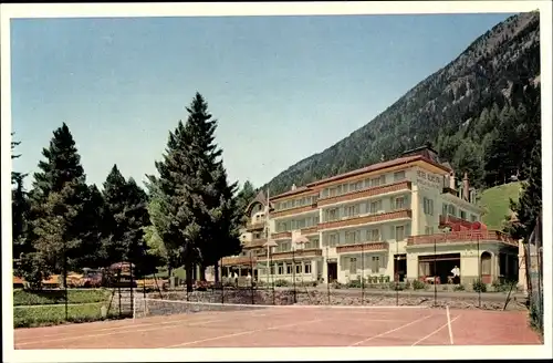 Ak Champex Lac Orsieres Kanton Wallis Schweiz, Hotel du Glacier